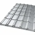 Plancha galvanizada curva
